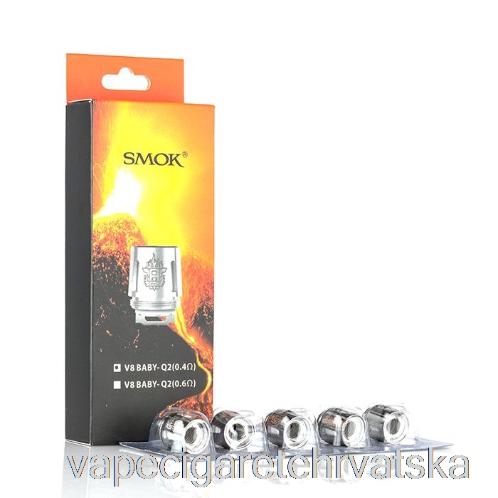 Vape Hrvatska Smok Tfv8 Baby Zamjenske Zavojnice 0.6ohm V8 Baby-q2 Dual Core